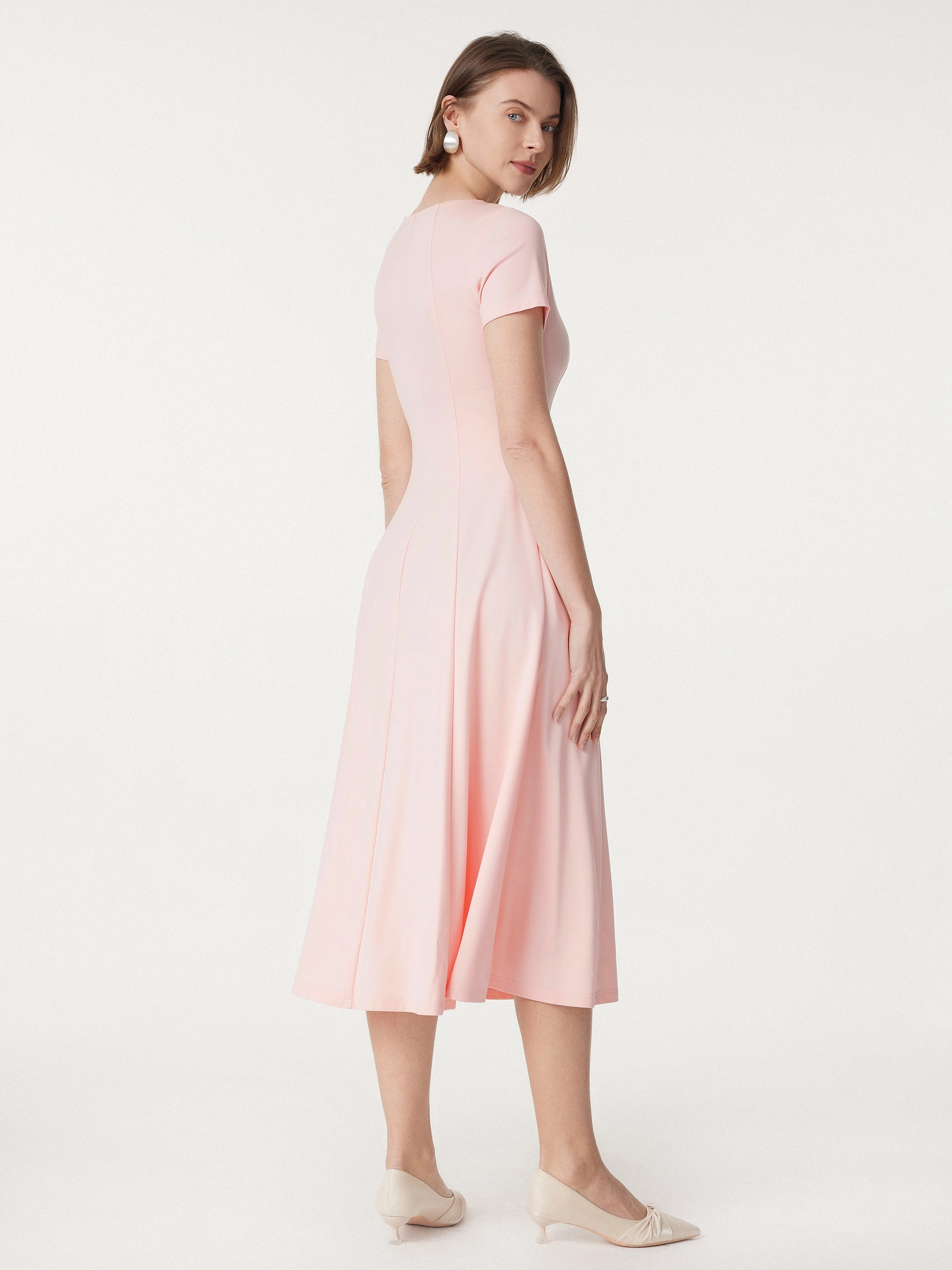 Statement New Airy Brami Dress with Pockets