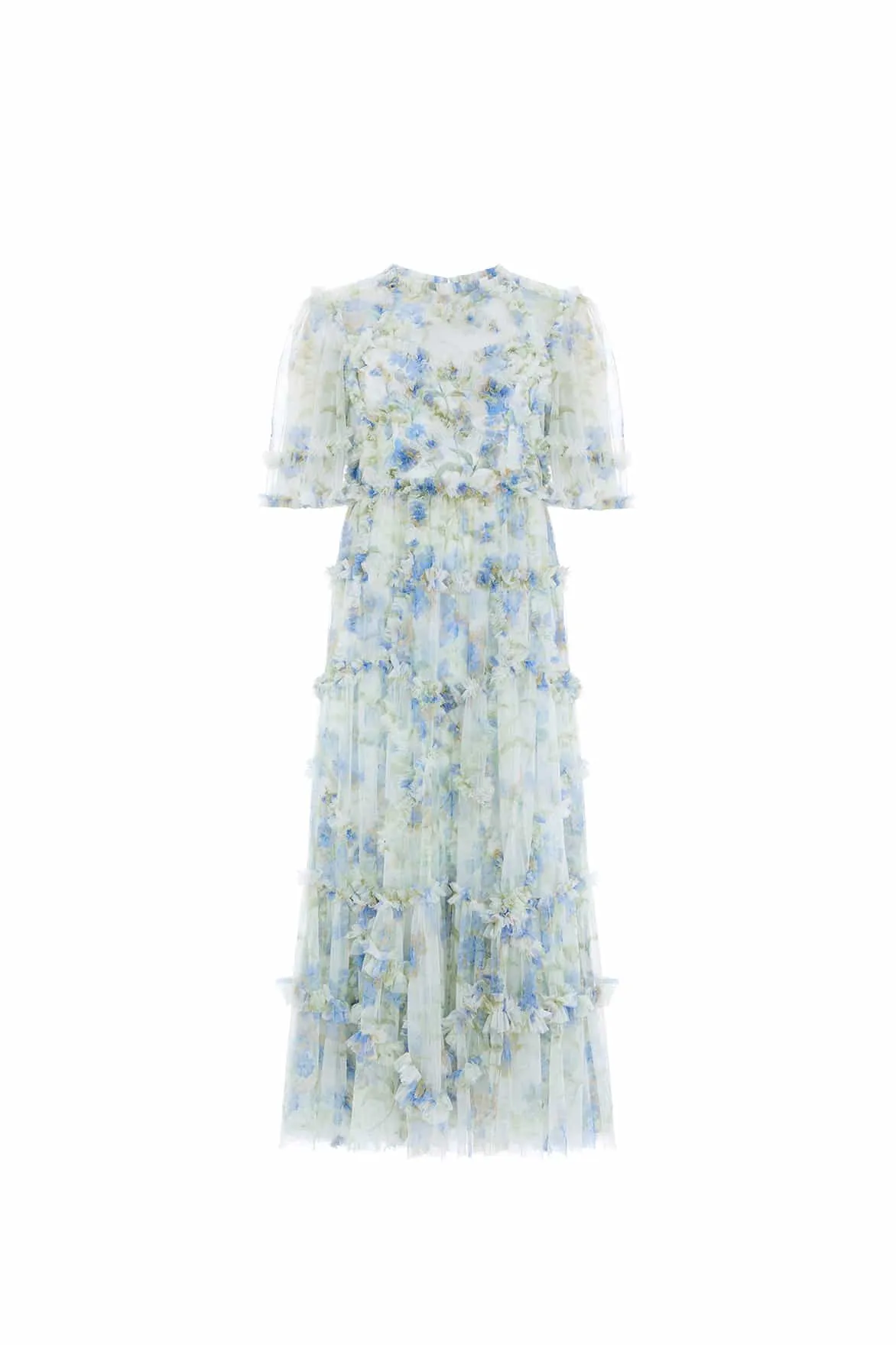Summer Posy Short Sleeve Ballerina Dress