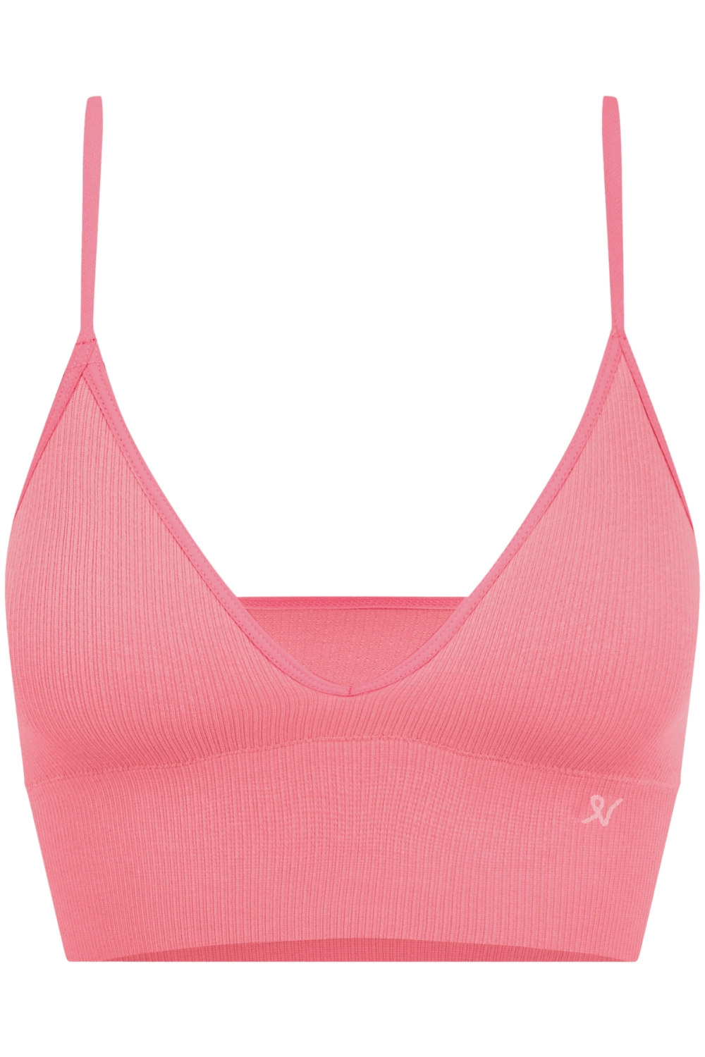 Tencel™ Seamless Bralette in Rose Pink, Size XS (UK 6-8)
