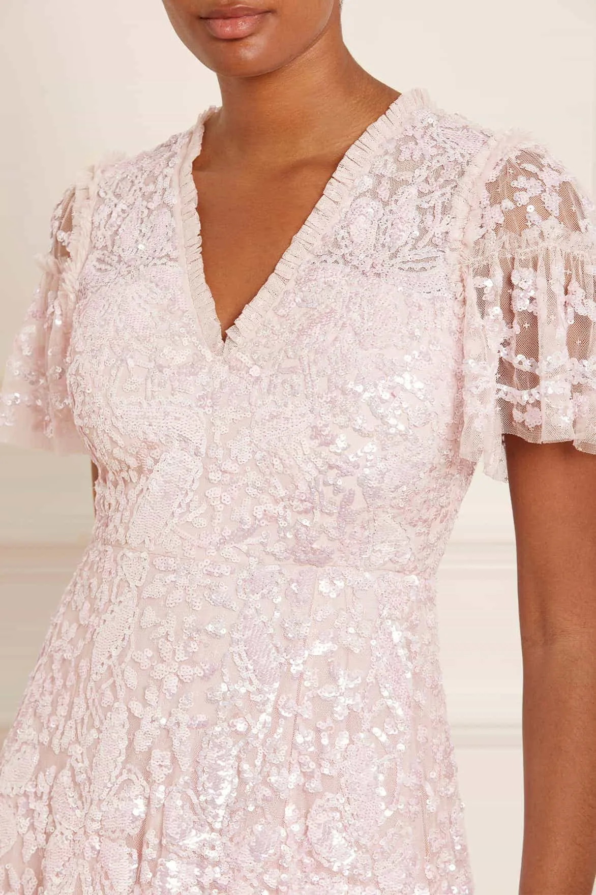 Trailing Bow Gown