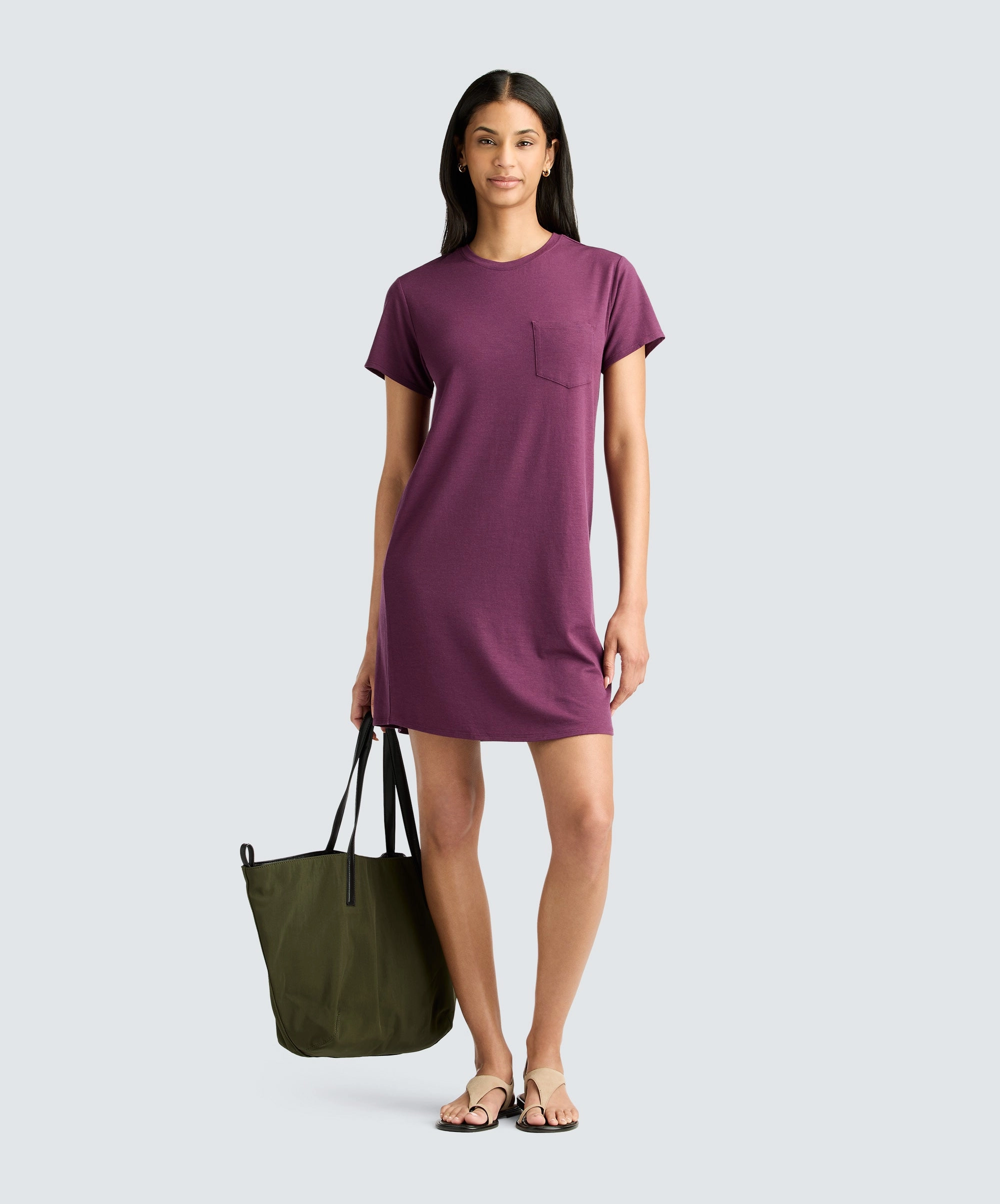 Women's Merino T-Shirt Dress