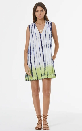 Yfb31242 Tie Dye Shift Dress